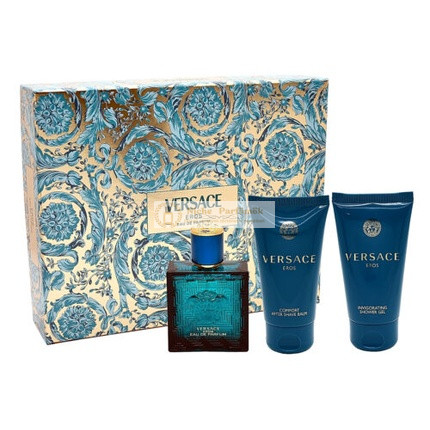 Versace Eros Eau De Parfum & Sprchový Gél & Balzam po Holení
