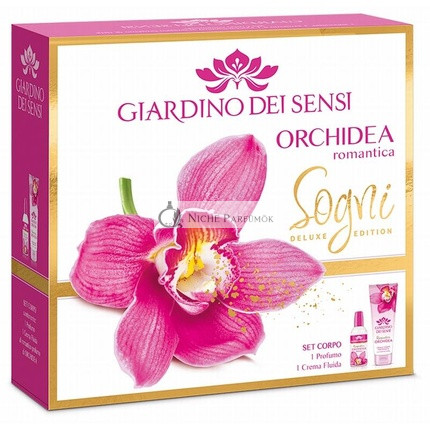 Sada telového parfumu a telového mlieka GIARDINO DEI SENSI ORCHIDEA