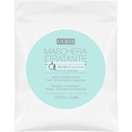 PUPA Milano Hydratačná Maska na Tvár, 0.6oz