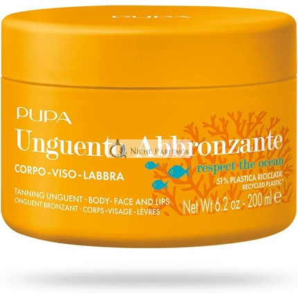 Pupa Opalovací masť na telo, tvár a pery, 200ml