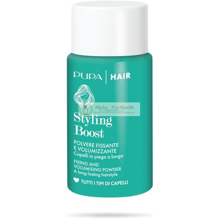 Pupa Styling Boost Fixujúci a Volumizing Púder pre Všetky Typy Vlasov, 7g