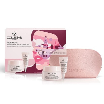 Collistar Regeneračný Darčekový Set Hladký Proti Vráskam Starostlivosť o Pleť 50+5ml 65ml