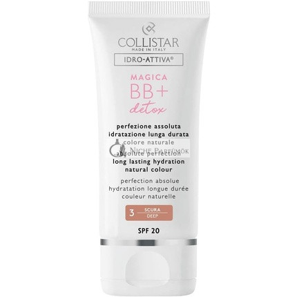 Collistar Idro-Attiva Magica BB+ Detox Tmavá Svetlá Krem s BB Efektom, 50ml