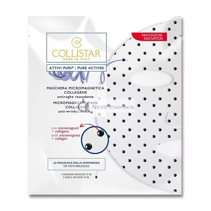 Collistar Čistý Aktívny Mikromagnetický Kolagénový Pletivový Biely Čerstvý, 17ml
