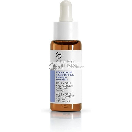 Collistar Attivi Puri Kolagén Plus Glycogén Sérum na Tvár pre Všetky Typy Pleti, 30ml