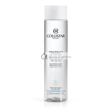 COLLISTAR Vodný Micelárny Odstraňovač Make-Upu na Tvár, Oči a Pery, 250ml