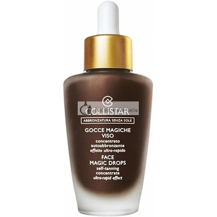 Collistar Samoopaľovacie kvapky na tvár, 50ml