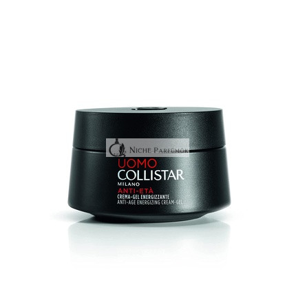 Collistar Pánska Revitalizačná Krémová Gél s Protiwrinkle a Protiúnavovými Účinok, 50ml