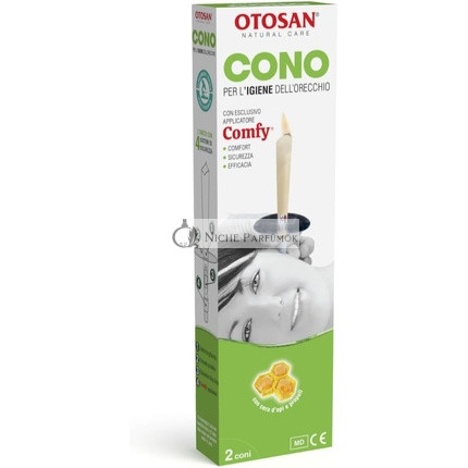 Otosan Cone IG čistič uší s propolisom - balenie 2 ks