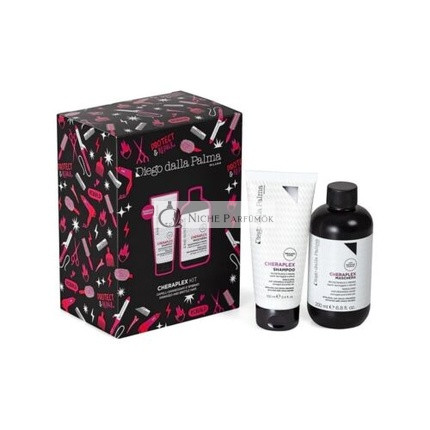 DIEGO DALLA PALMA Cheraplex Kit Šampón 100ml Maska 200ml na Poškodené Vlasy