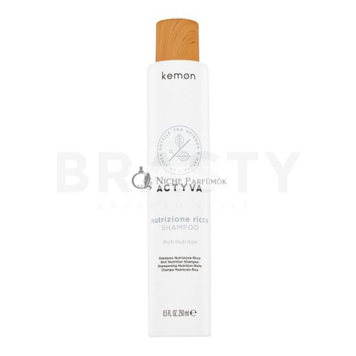 Kemon Actyva Nutrizione Rich Shampoo vyživujúci šampón pre hrubé a suché vlasy 250 ml