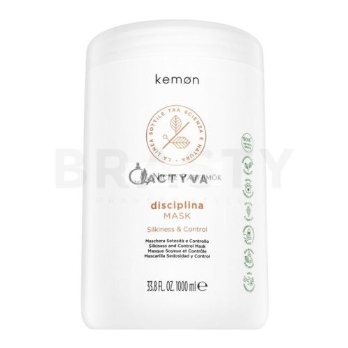 Kemon Actyva Disciplina Mask uhladzujúca mask pre hrubé a nepoddajné vlasy 1000 ml