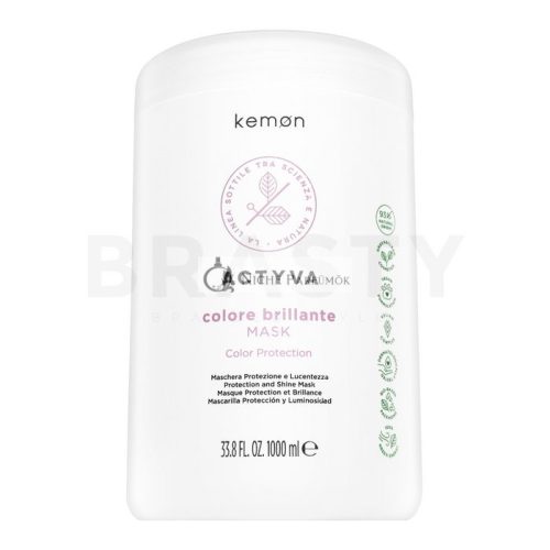 Kemon Actyva Colore Brilliante Mask ochranná maska pre farbené vlasy 1000 ml