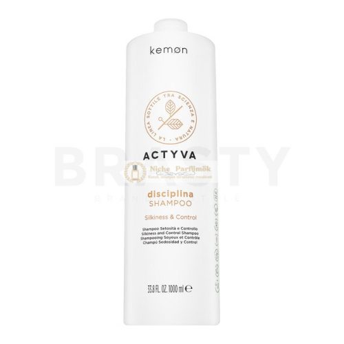 Kemon Actyva Disciplina Shampoo uhladzujúci šampón pre hrubé a nepoddajné vlasy 1000 ml