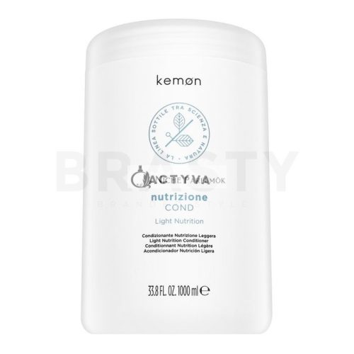 Kemon Actyva Nutrizione Light Conditioner vyživujúci kondicionér pre jemné vlasy 1000 ml