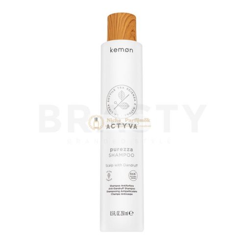 Kemon Actyva Purezza Shampoo hĺbkovo čistiaci šampón proti lupinám pre normálne až mastné vlasy 250 ml