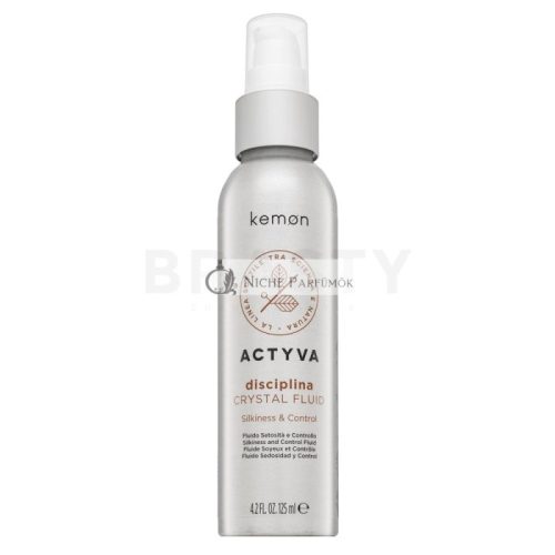Kemon Actyva Disciplina Crystal Fluid bezoplachová starostlivosť proti krepateniu vlasov 125 ml