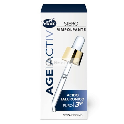 Matt Age Activ Viso Koncentrát Rimpolpante Elixír s Čistým Hyalurónom 30ml Fľaša