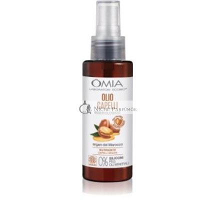 Omia Laboratori Ecobio Olej na vlasy s arganovým olejom z Maroka pre suché vlasy, 100 ml