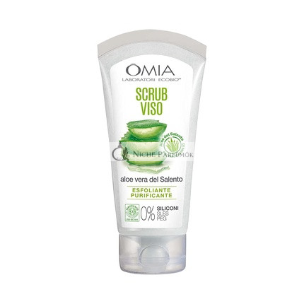 Omia Peeling na tvár Eco Bio s Aloe Vera, 75ml