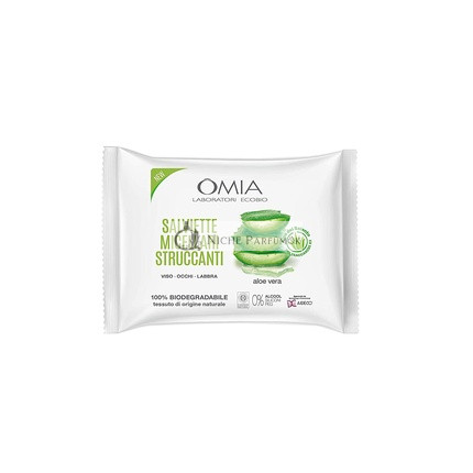 Omia Eco Bio Aloe Vera Micelárne Čistiace Utierky 20 Utierok