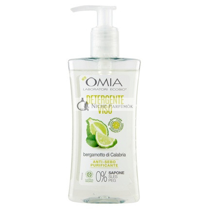 Omia Laboratori Ecobio Čistič tváre s bergamotom, 200 ml