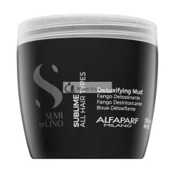   Alfaparf Milano Semi Di Lino Sublime Detoxifying Mud hyratačný čistiaci krém pre všetky typy vlasov 500 ml