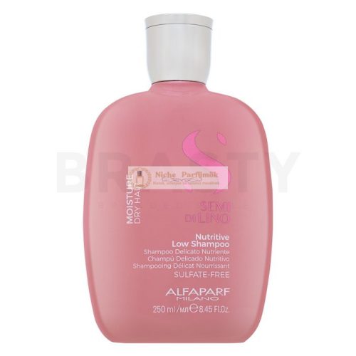 Alfaparf Milano Semi Di Lino Moisture Nutritive Low Shampoo vyživujúci šampón pre suché vlasy 250 ml