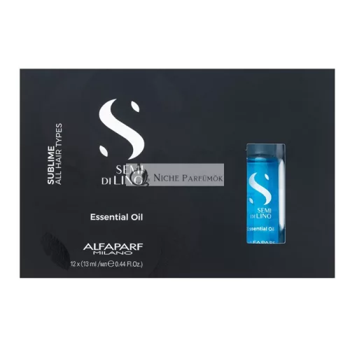 Alfaparf Milano Semi Di Lino Sublime Essential Oil uhladzujúci olej pre hebkosť a lesk vlasov 12 x 13 ml
