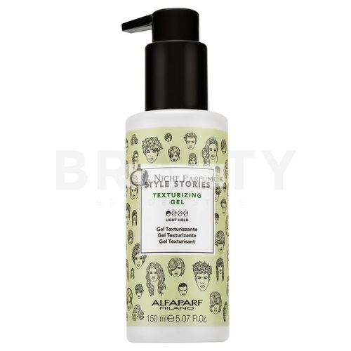 Alfaparf Milano Style Stories Texturizing Gel gel na vlasy pre ľahkú fixáciu 150 ml