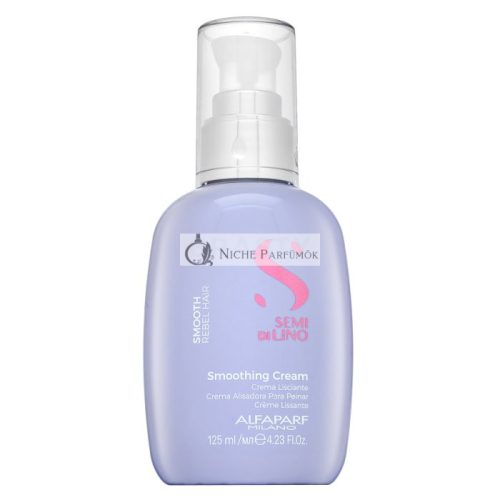 Alfaparf Milano Semi Di Lino Smooth Smoothing Cream uhladzujúci krém pre hrubé a nepoddajné vlasy 125 ml