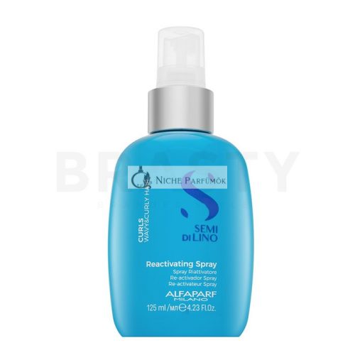 Alfaparf Milano Semi Di Lino Curls Reactivating Spray stylingový sprej pre lesk vlnitých a kučeravých vlasov 125 ml