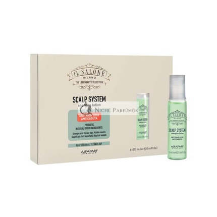 Alfaparf Group Il Salone Milano Systém na Scalp Energize Lotion proti Vypadávaniu Vlasov 6x13ml