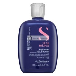   Alfaparf Milano Semi Di Lino Blonde Intense Anti-Yellow Low Shampoo neutralizujúci šampón pre blond vlasy 250 ml