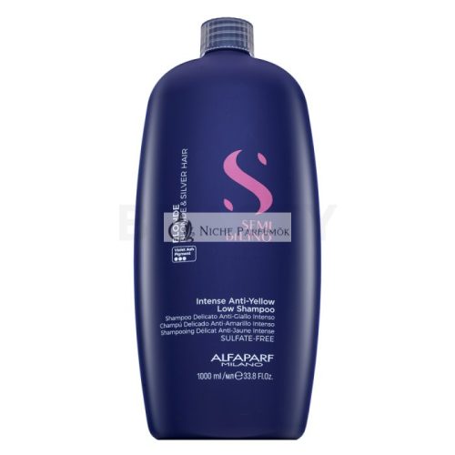 Alfaparf Milano Semi Di Lino Blonde Intense Anti-Yellow Low Shampoo neutralizujúci šampón pre blond vlasy 1000 ml