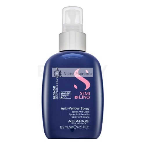 Alfaparf Milano Semi Di Lino Blonde Anti-Yellow Spray stylingový sprej pre blond vlasy 125 ml