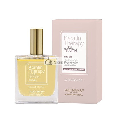 Alfaparf Milano Lisse Design Keratin Therapy The Oil olej pre všetky typy vlasov 50 ml