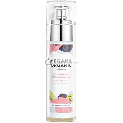 Vegánsky a Organický Krém na Suchú Pokožku, Oprava a Proti Starnutiu, 50ml