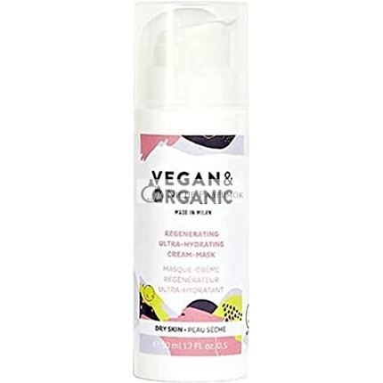 Vegán & Organický Oprava a Anti-Aging Maska na Suchú Pokožku 50ml