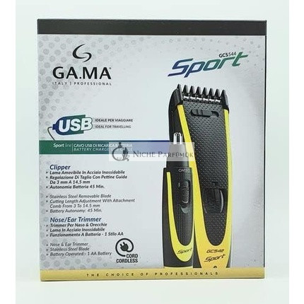 Clipper GC542 Sport+ Zastrihávač na Nos a Uši GNT512 GA.MA