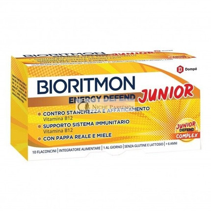 BIORITMON ENERGY DEFEND JUNIOR Dompé 10 Ampulky