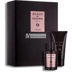   Acqua di Parma Colonia Ambra Darčeková Sada, 100ml Eau De Cologne + 75ml Sprchový Gél