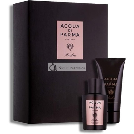 Acqua di Parma Colonia Ambra Darčeková Sada, 100ml Eau De Cologne + 75ml Sprchový Gél
