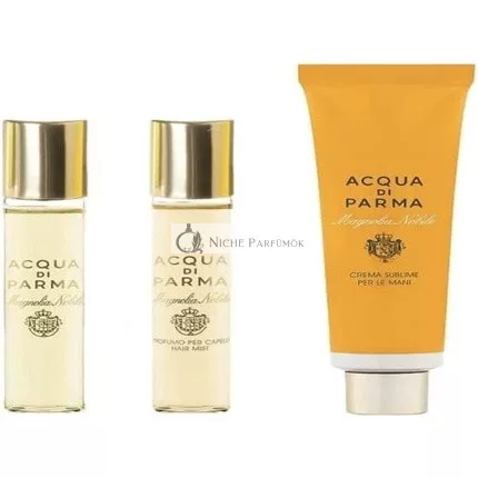 Magnolia Nobile od Acqua Di Parma Eau De Parfum Prírodný Sprej Dárková Sada 3 kusy