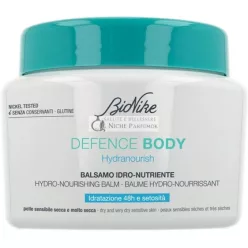   Bionike Defence Body Hydranourish 48-Hodinový Výživný a Posilňujúci Účinok Pokožky, Pohodlie, Mäkko a Pružne, 300ml