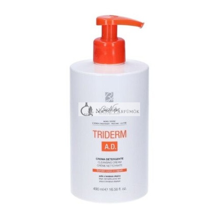 Bionike Triderm Ad Čistiaci Krém pre Atopickú Pokožku, 490ml