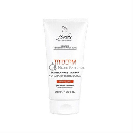 BioNike Triderm Ochranný Krém na Ruky - Hydratuje a Chráni 50ml