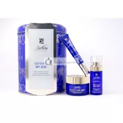   BioNike Darčekový Set pre Ženy - Anti-Age Obrana: My Age Intenzívne Sérum na Tvár 30ml, Denný Obnovujúci Krém 50ml, Sérum na Oči a Pery 15ml pre Zrelú Pokožku