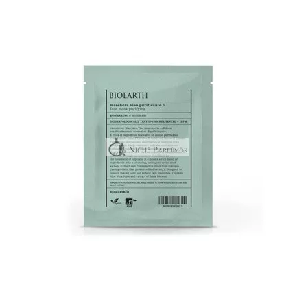 Bioearth Čistiaca Maska na Tvár s Rozmarínom, 15ml