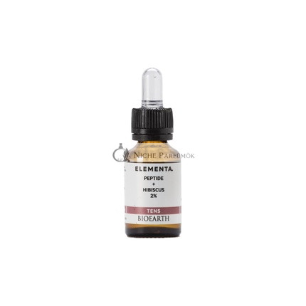 Bioearth Element Booster Pleťové Peptidy a Hibiscus 2% Bio-Zpevňujúci Efekt 15ml - Vyrobené v Taliansku